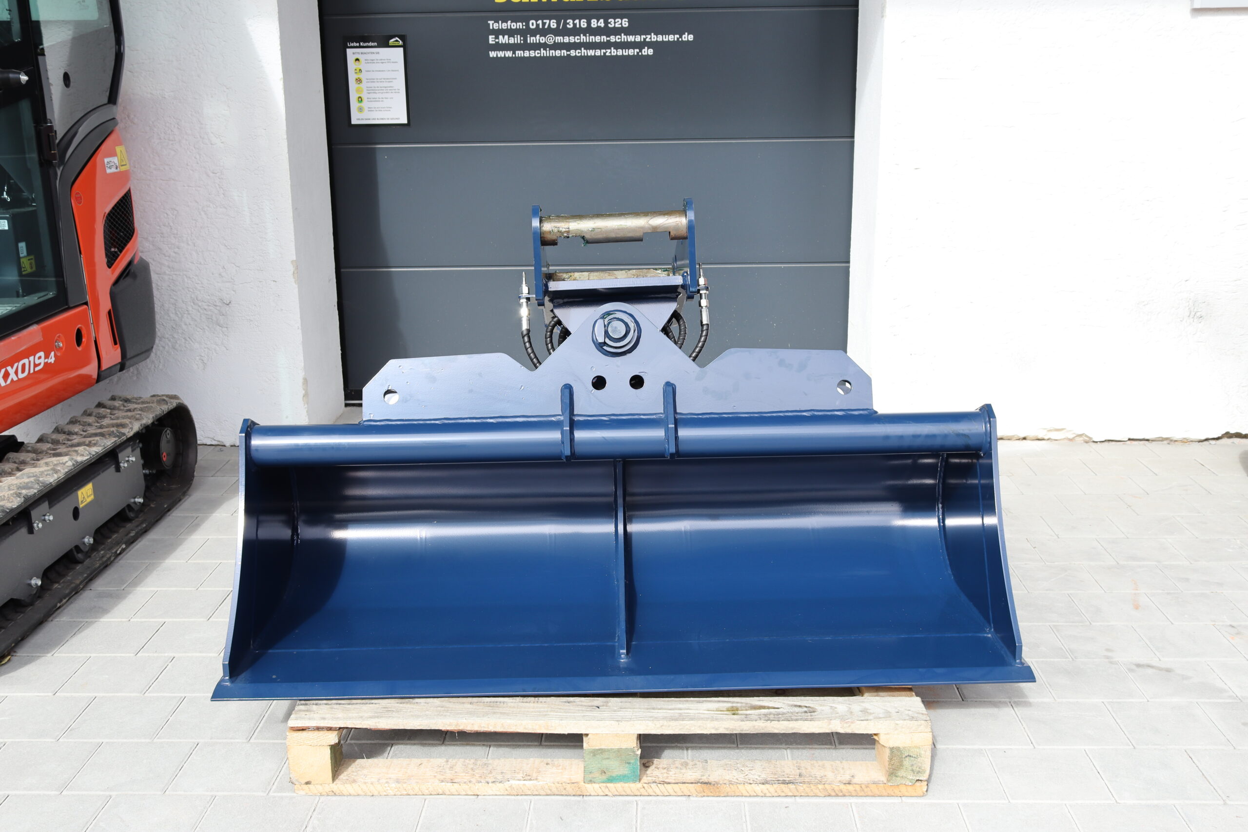 FK Machinery Grabenräumlöffel EGG-B MS08 Symlock 8,5-10t 160-180cm – Bild 14