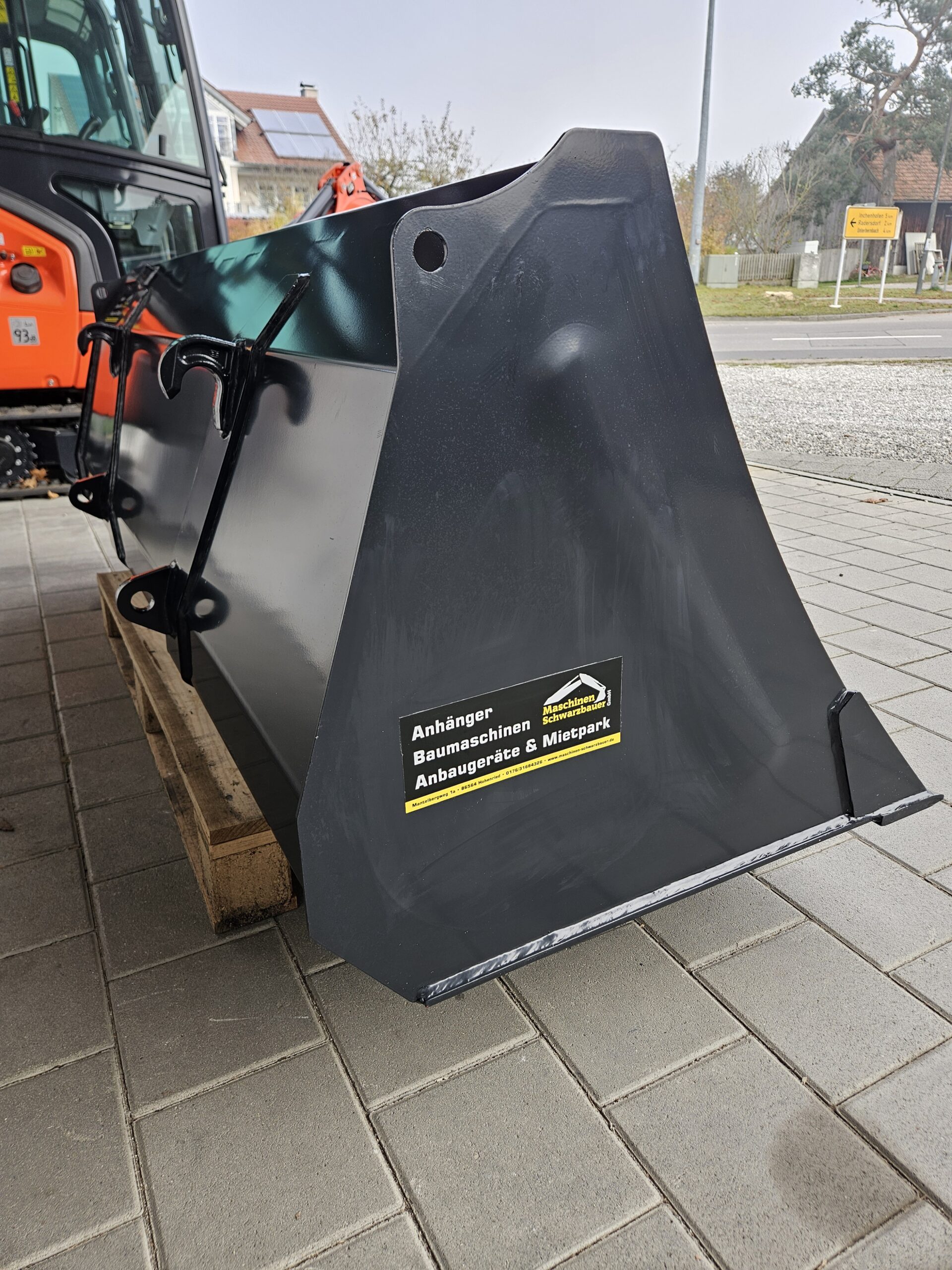 FK Machinery MSBW200 Standardschaufel Euroaufnahme – Bild 12