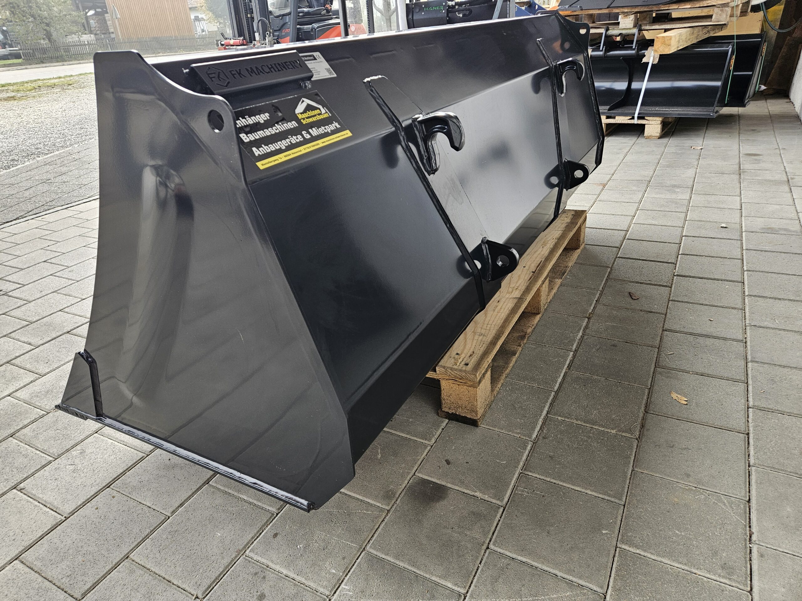 FK Machinery MSBW200 Standardschaufel Euroaufnahme – Bild 8
