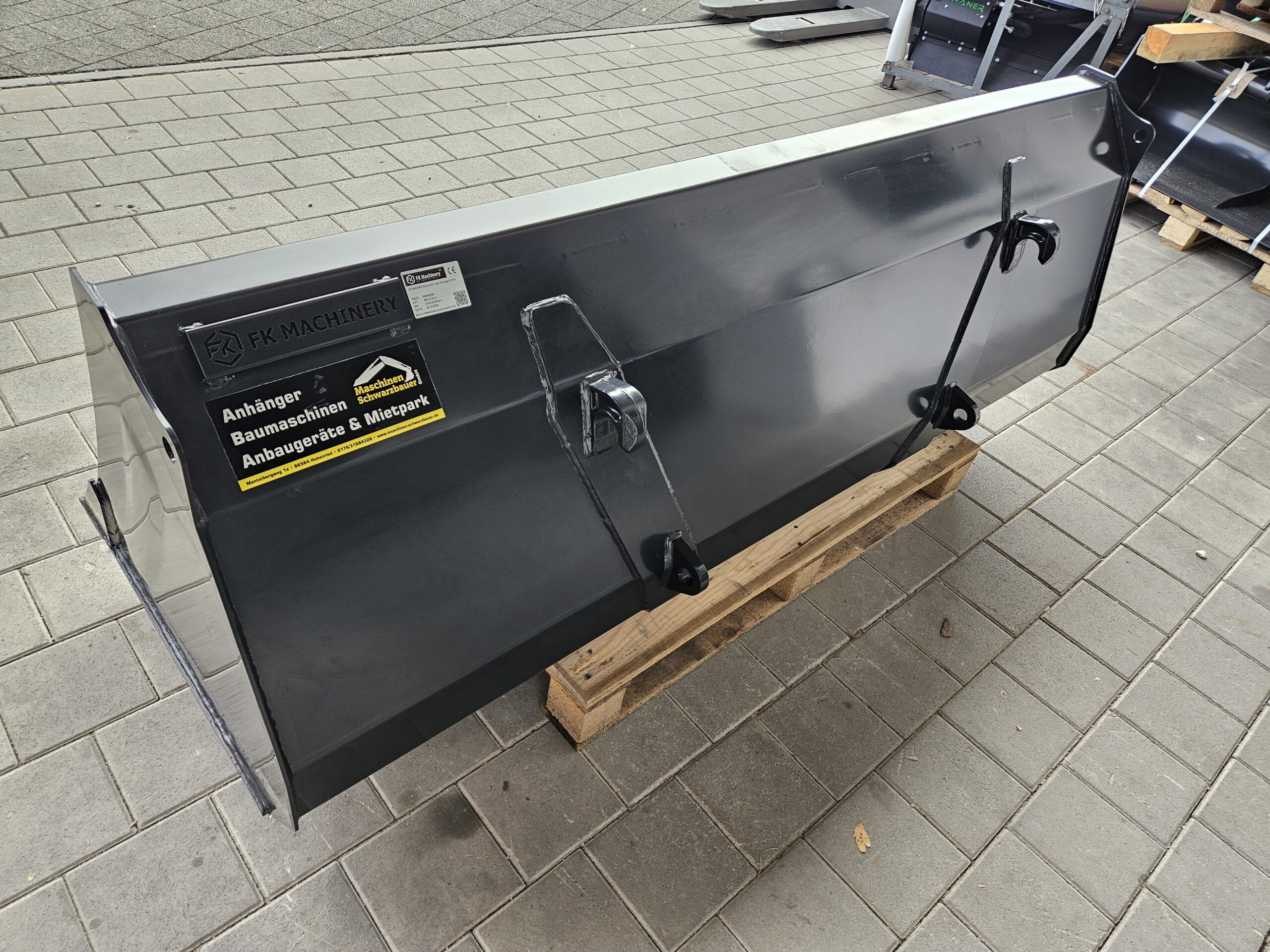 FK Machinery MSBW200 Standardschaufel Euroaufnahme – Bild 9
