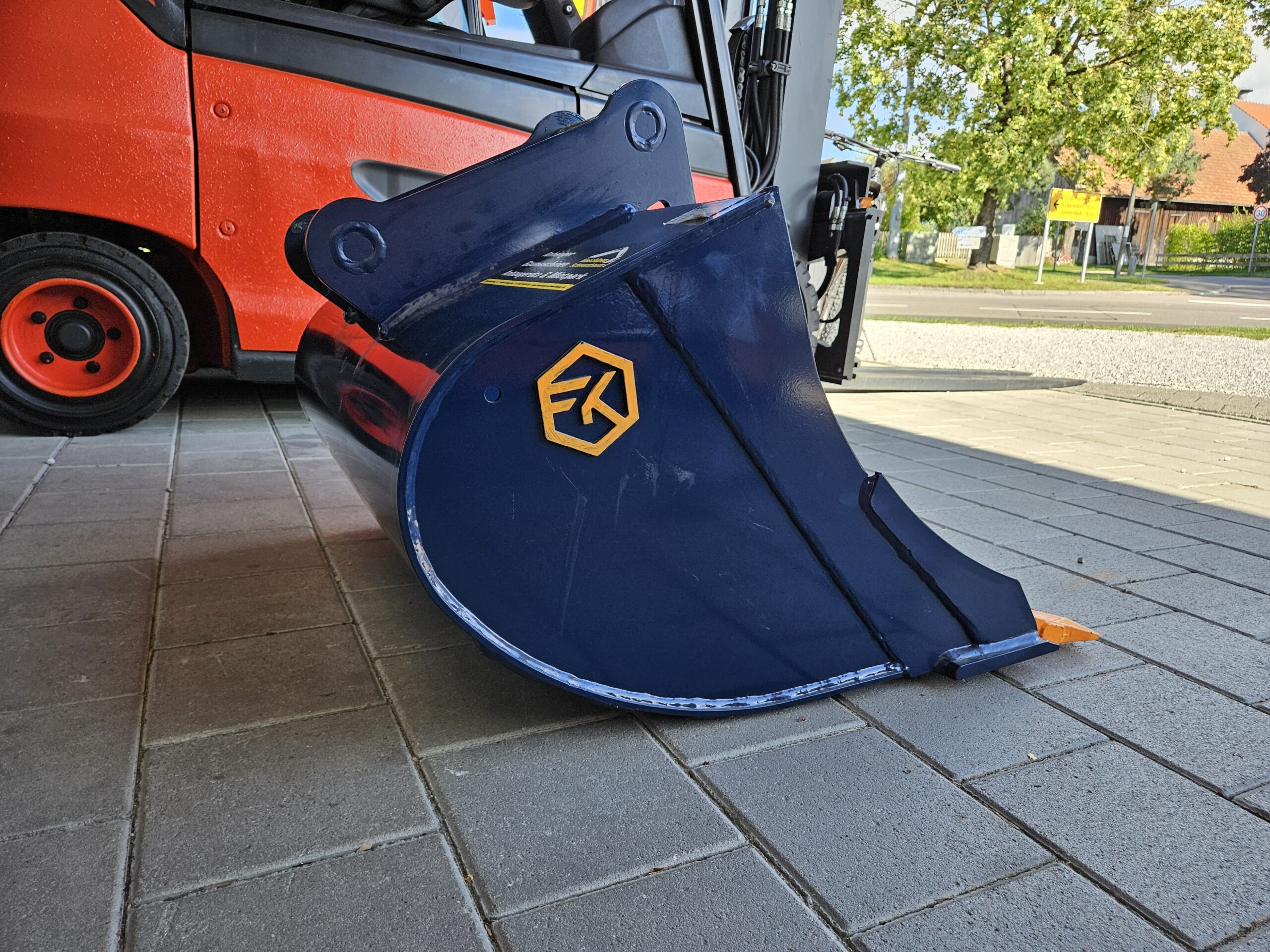 FK Machinery Tieflöffel EBC 25-80cm MS03 Symlock 2,6-3,5t – Bild 10