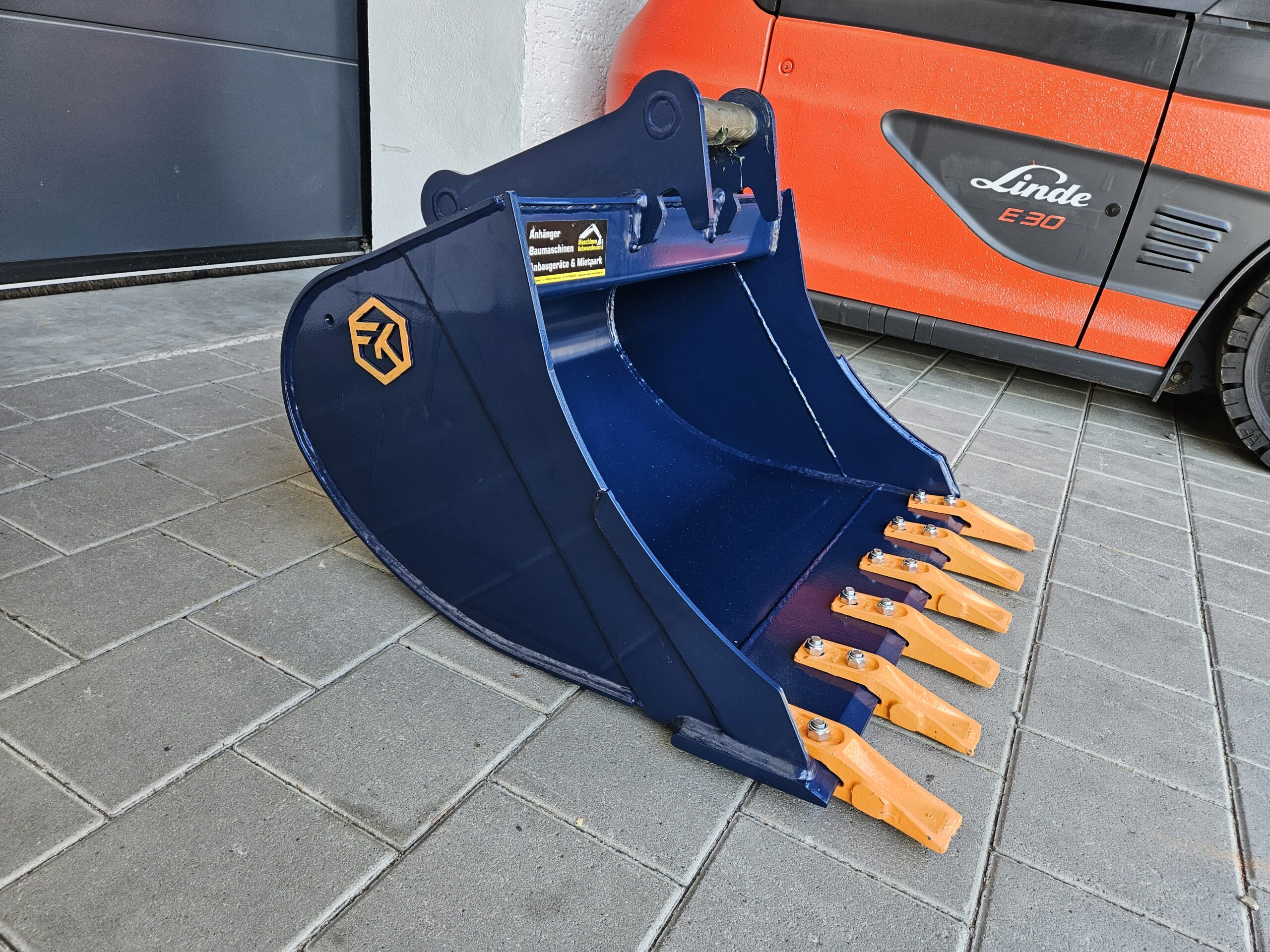 FK Machinery Tieflöffel EBC 25-80cm MS03 Symlock 2,6-3,5t – Bild 13