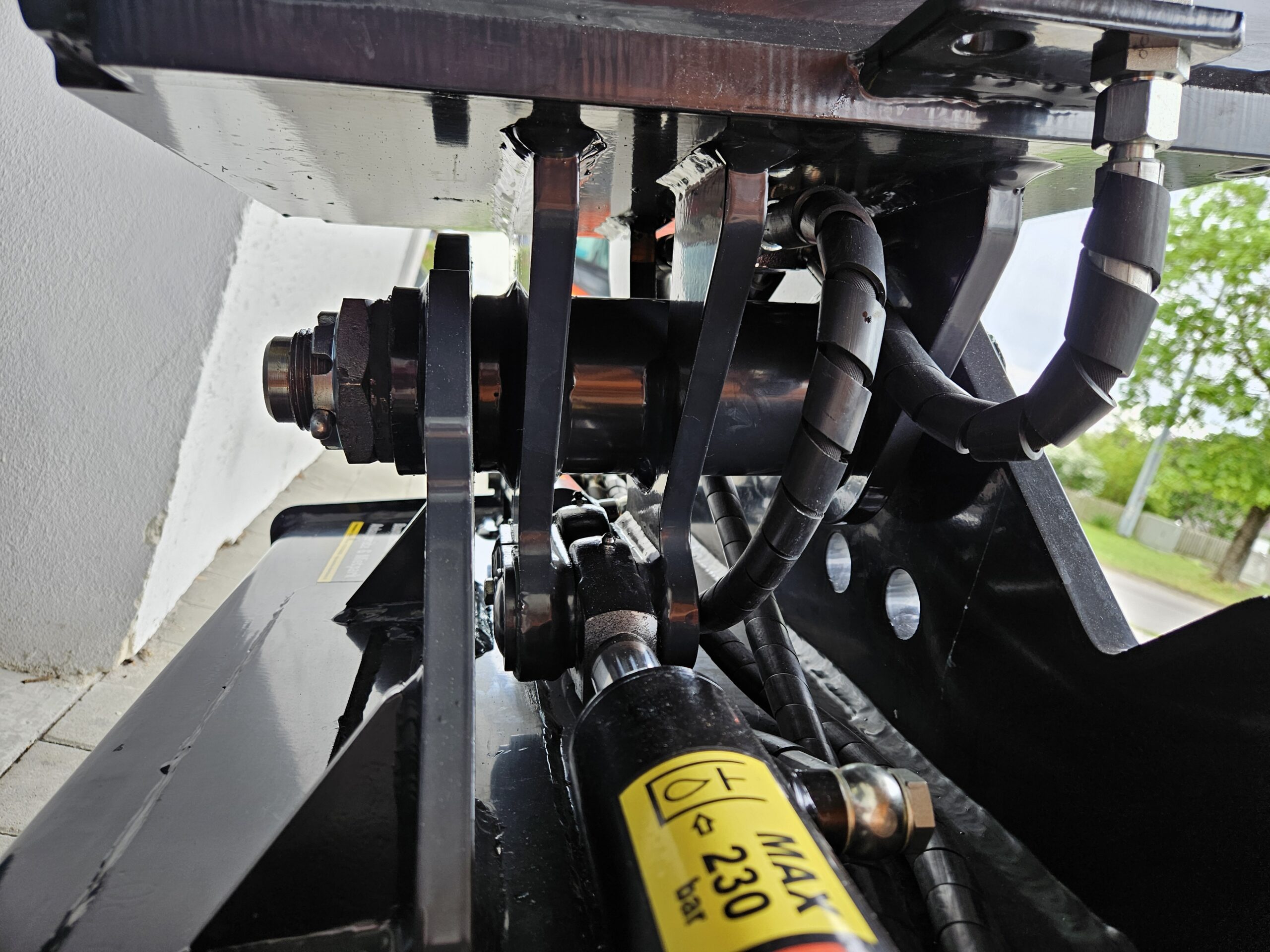 FK Machinery Skandinavische Tieflöffel ESG14-B hydraulisch Rotolöffel MS08 140cm – Bild 12