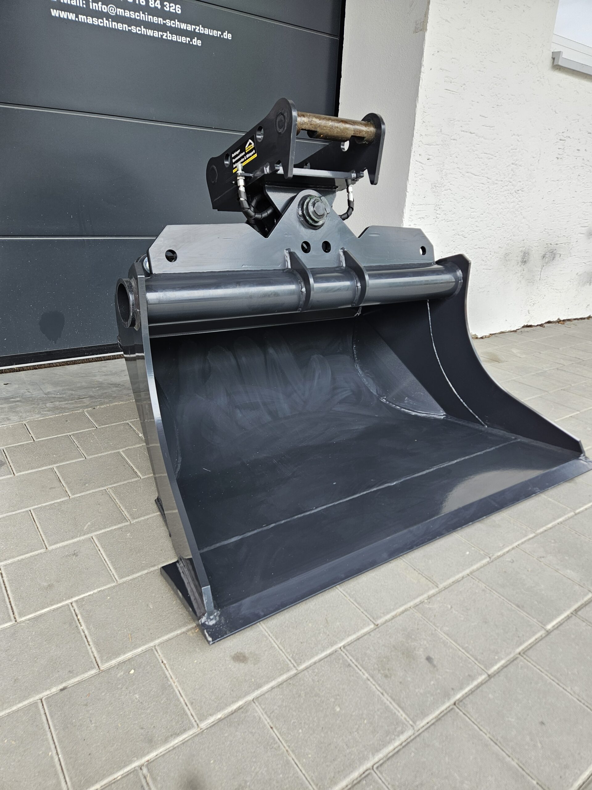 FK Machinery Skandinavische Tieflöffel ESG14-B hydraulisch Rotolöffel MS08 140cm – Bild 2