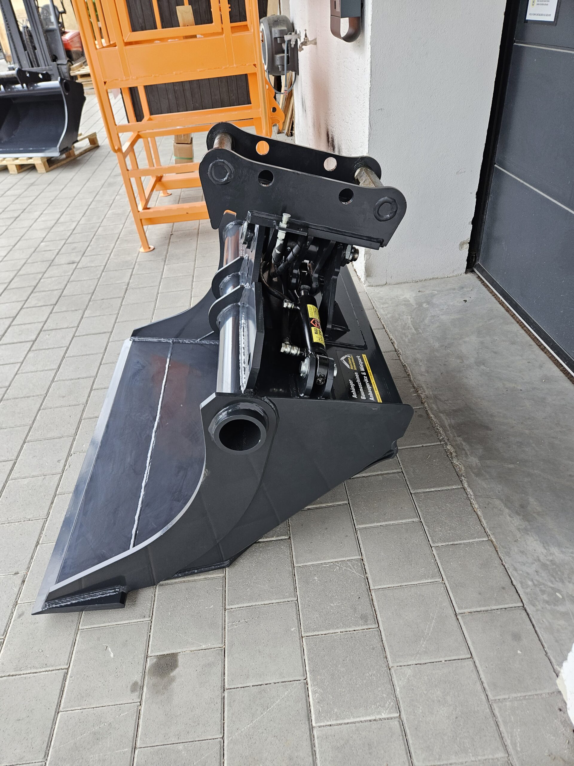 FK Machinery Skandinavische Tieflöffel ESG14-B hydraulisch Rotolöffel MS08 140cm – Bild 6