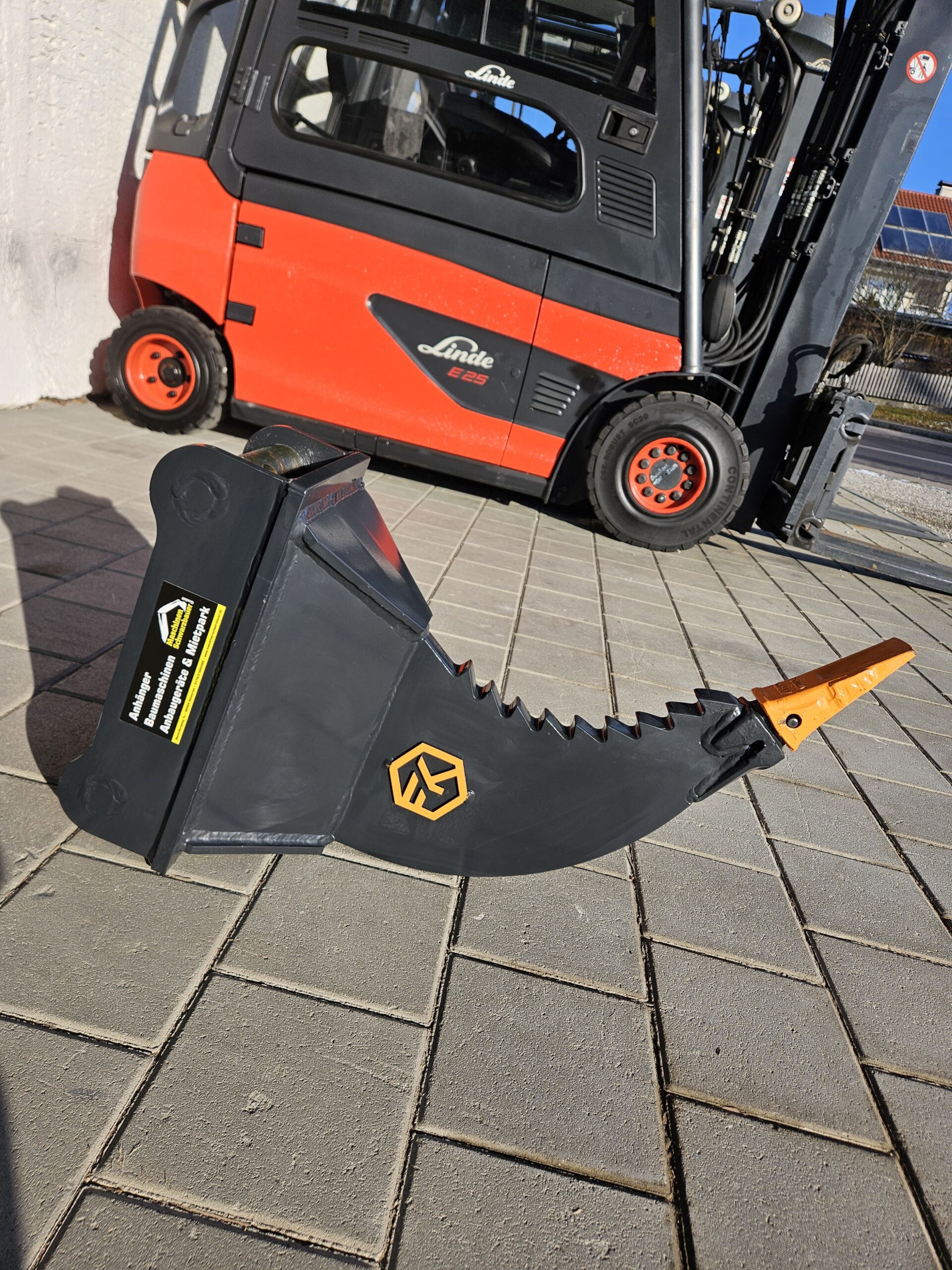 FK Machinery Reißzahn EFB-B 1,8-3,5t MS03 Symlock Zahnung – Bild 4