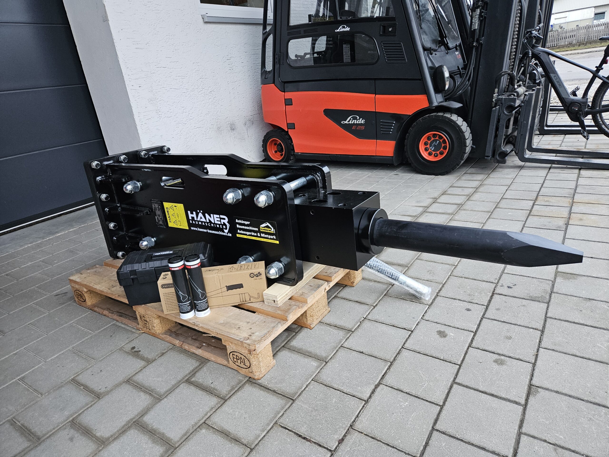 Häner HX1000S 10-15t Hydraulikhammer Slim Line – Bild 2