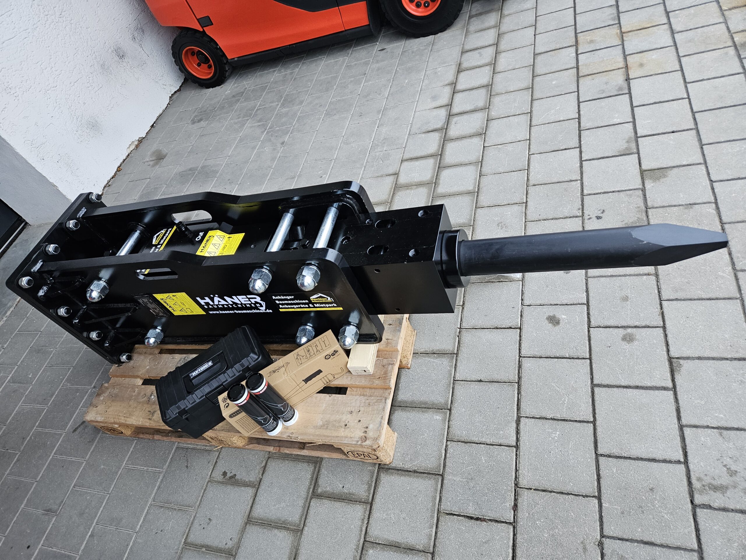 Häner HX1000S 10-15t Hydraulikhammer Slim Line – Bild 5
