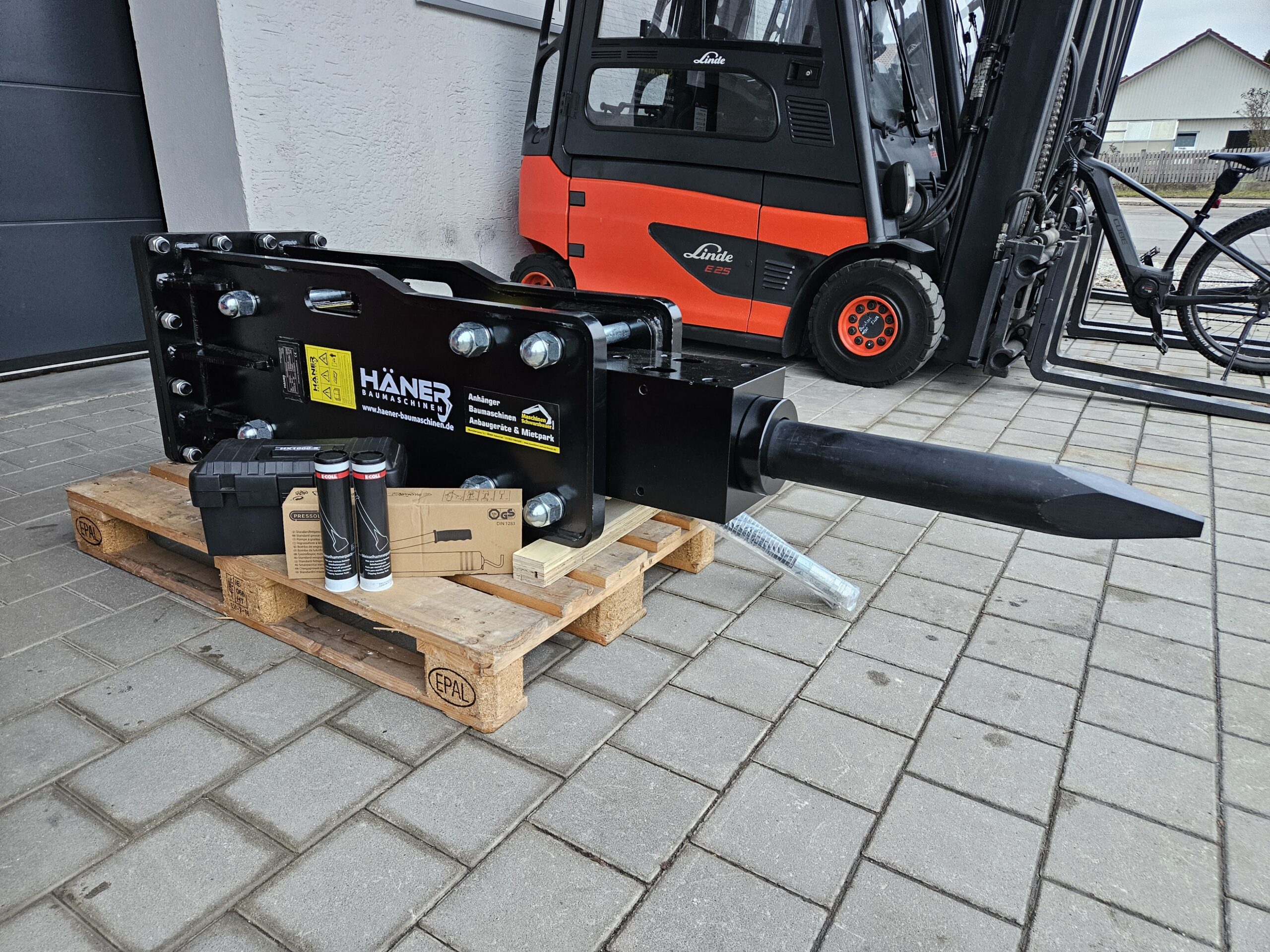 Häner HX1000S 10-15t Hydraulikhammer Slim Line