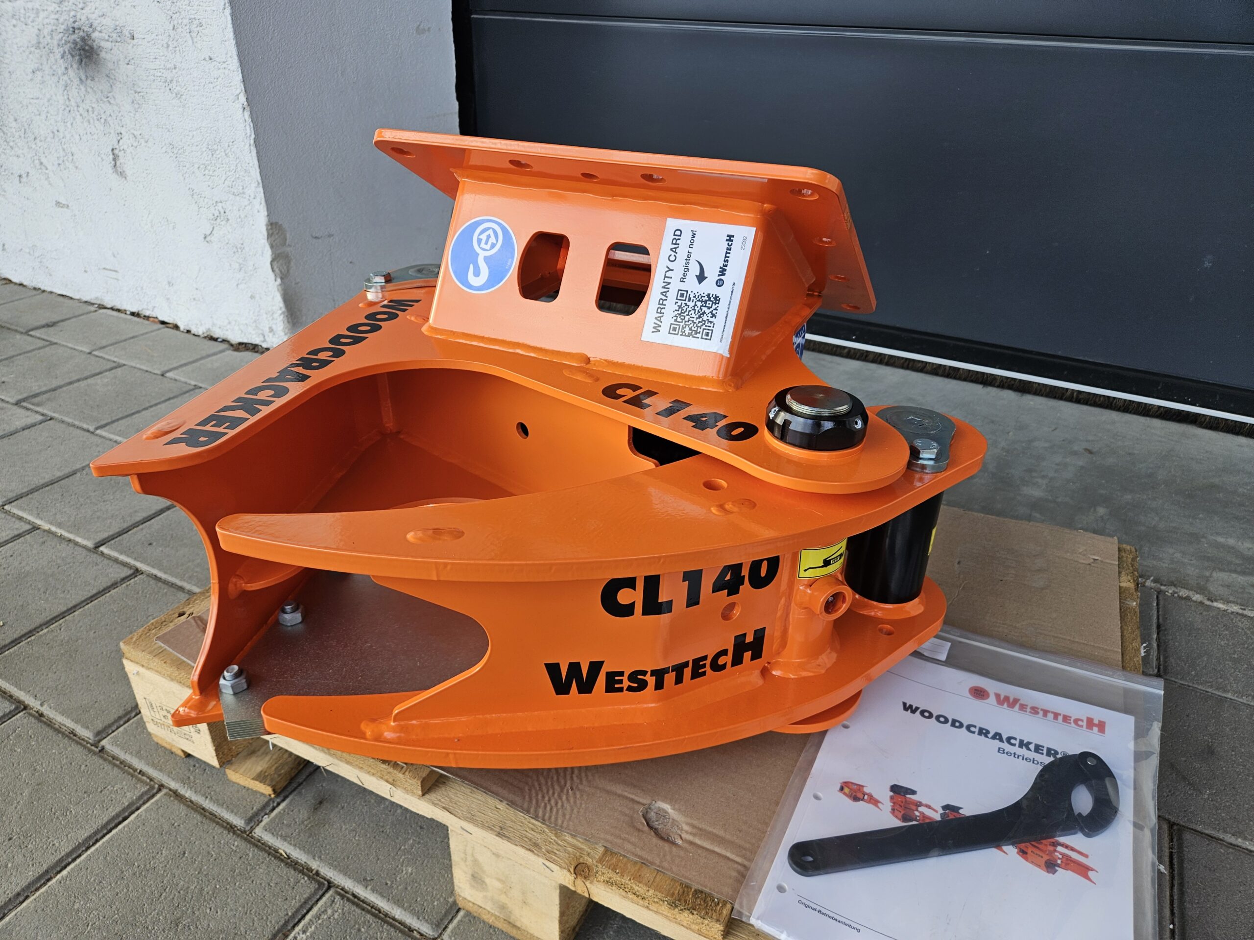 Westtech Woodcracker CL140 Fällgreifer 1,5-4t – Bild 4