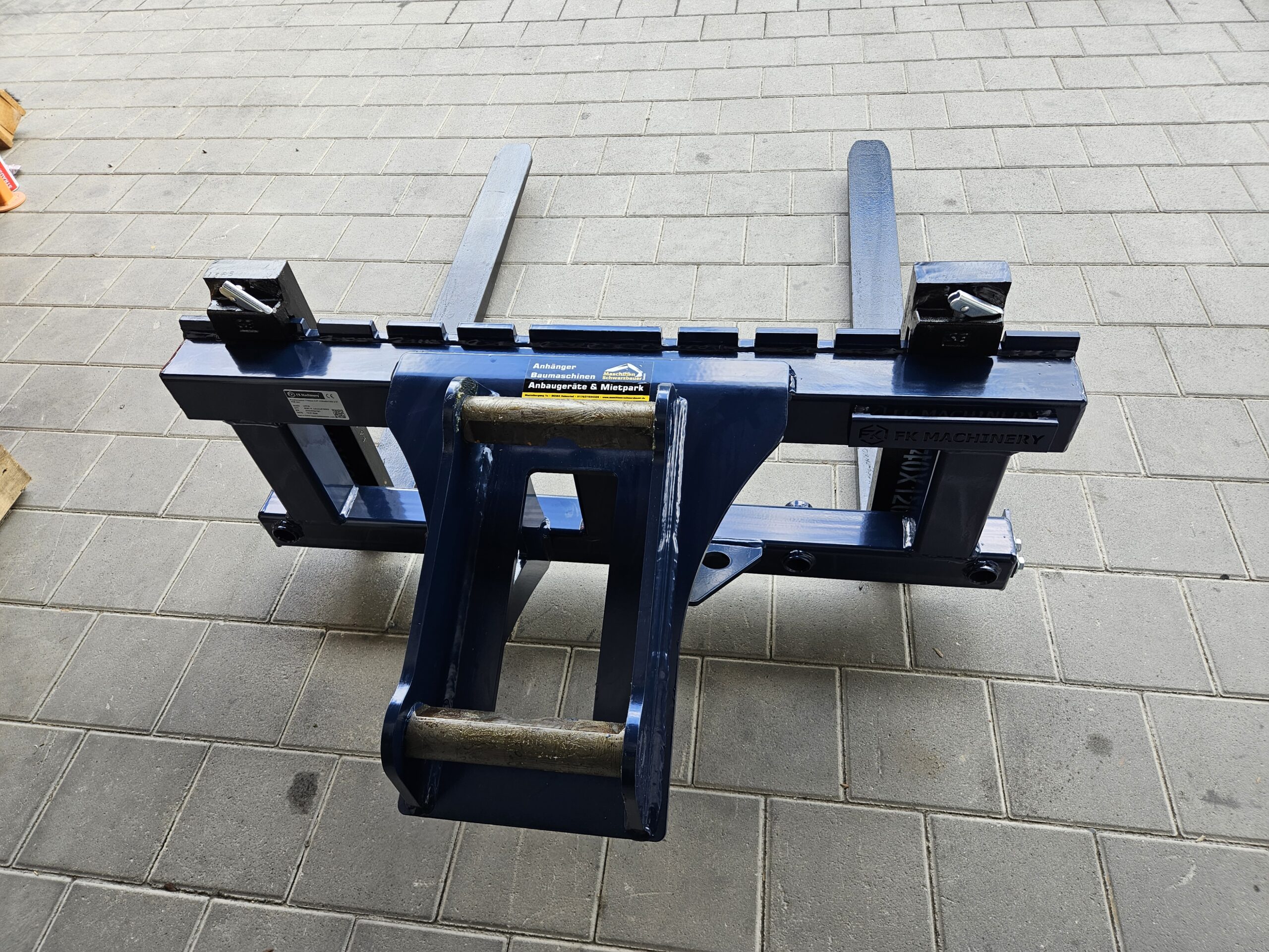 FK Palettengabel 2000kg Baggeranbau MS03 Symlock UPF20 – Bild 8
